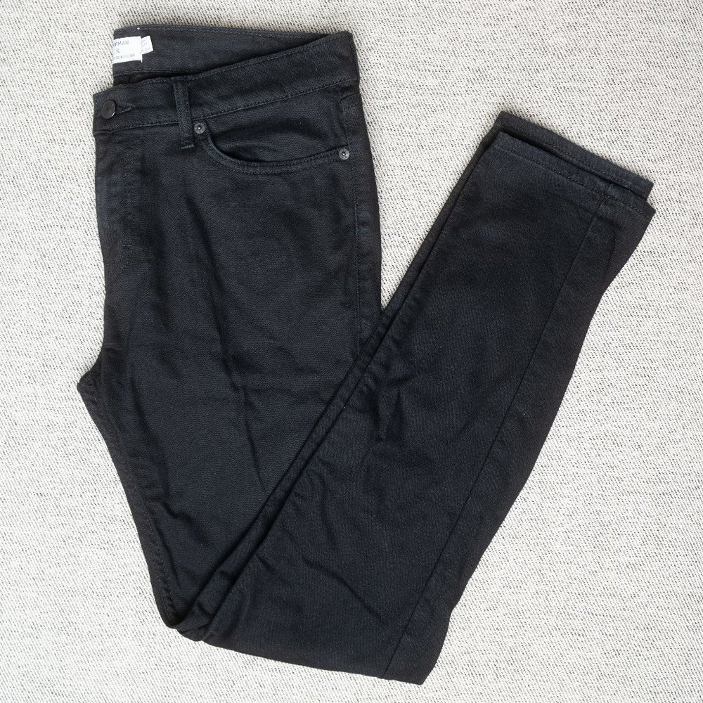 Topman Men's Pants Stretch Skinny Black Size 34